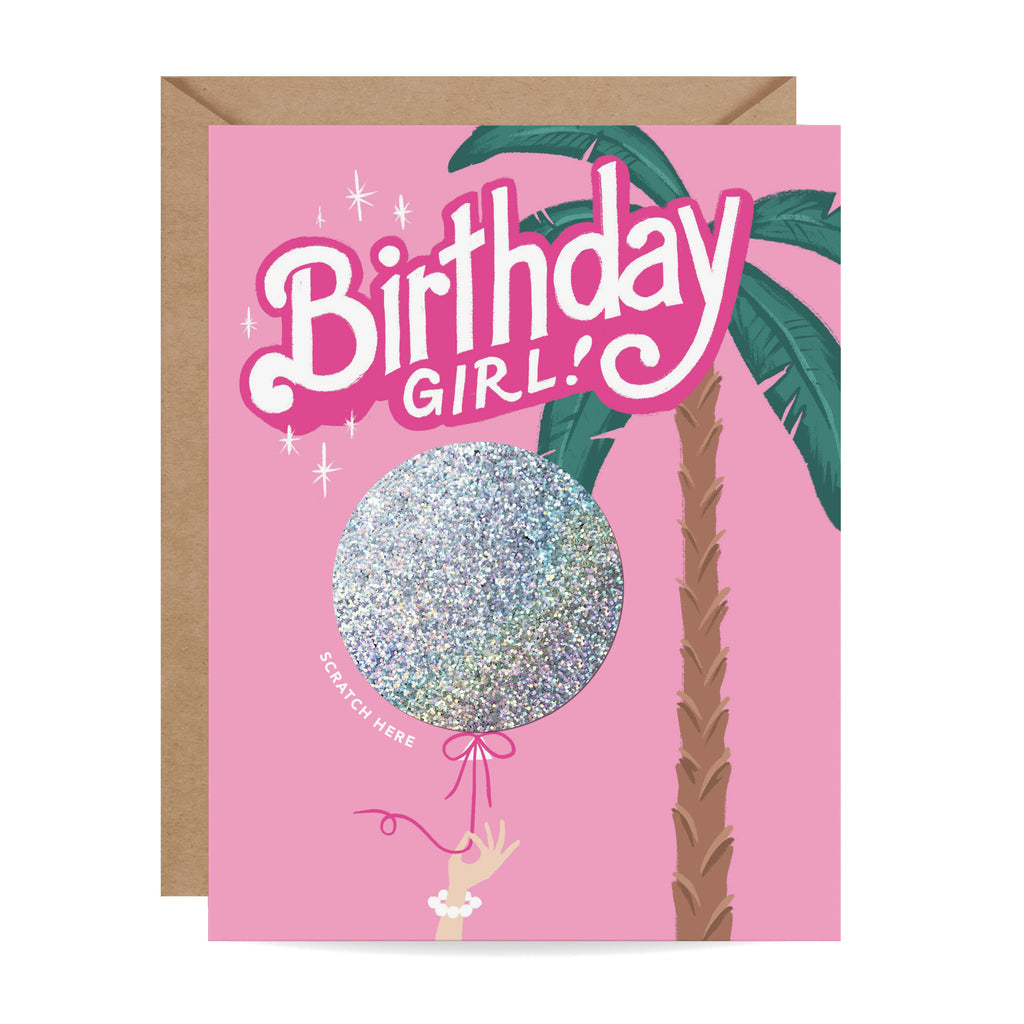 Birthday Girl Scratch-off Card