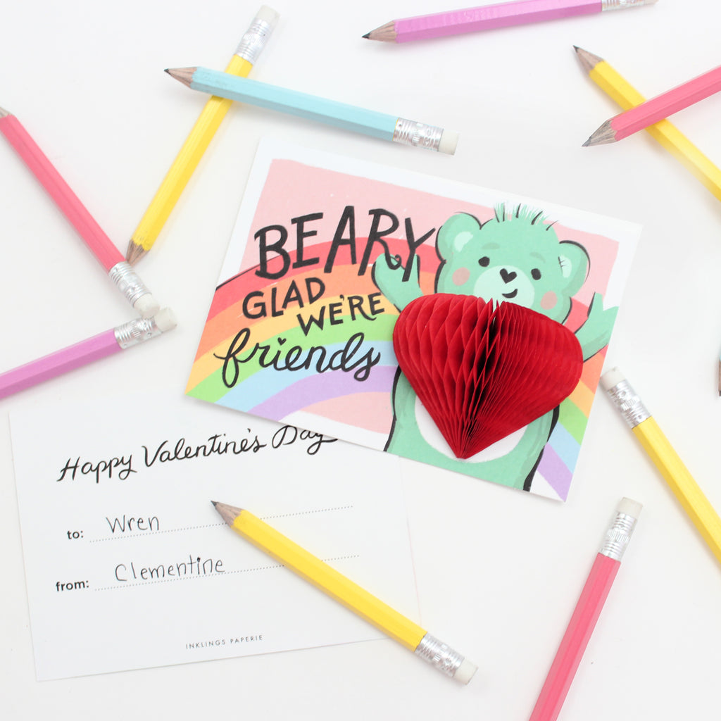 Bear Pop-up Valentines