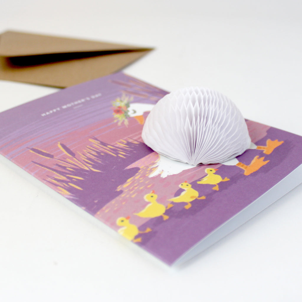 Mama Duck Pop-up Mother's Day Card