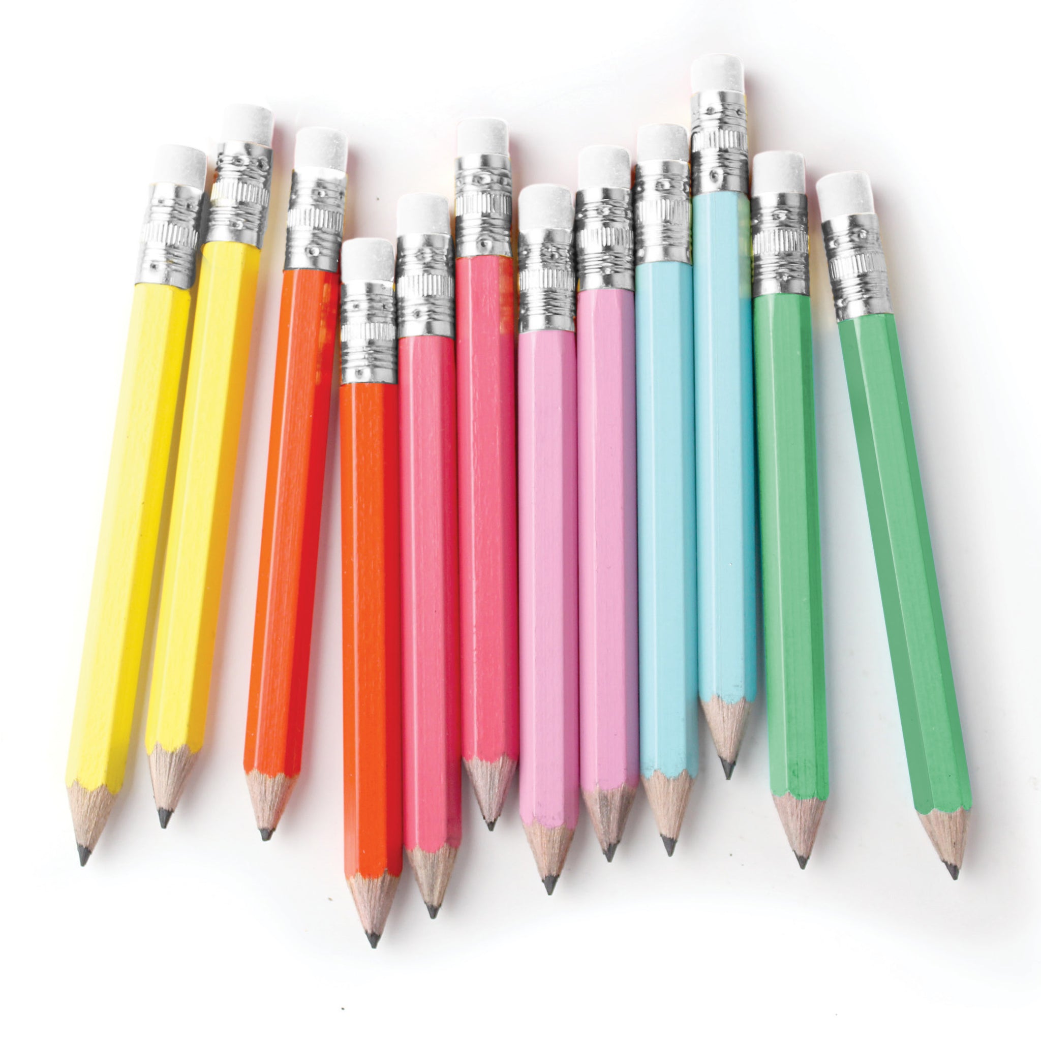 Set of 2 Multicolor Ball-point Plus One Pencil Set of 3 Multicolor