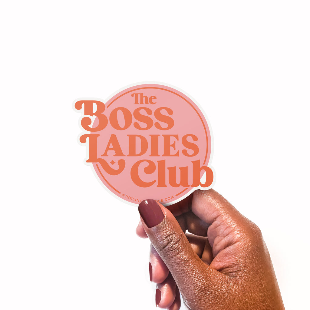 Vinyl Sticker - Boss Ladies Club