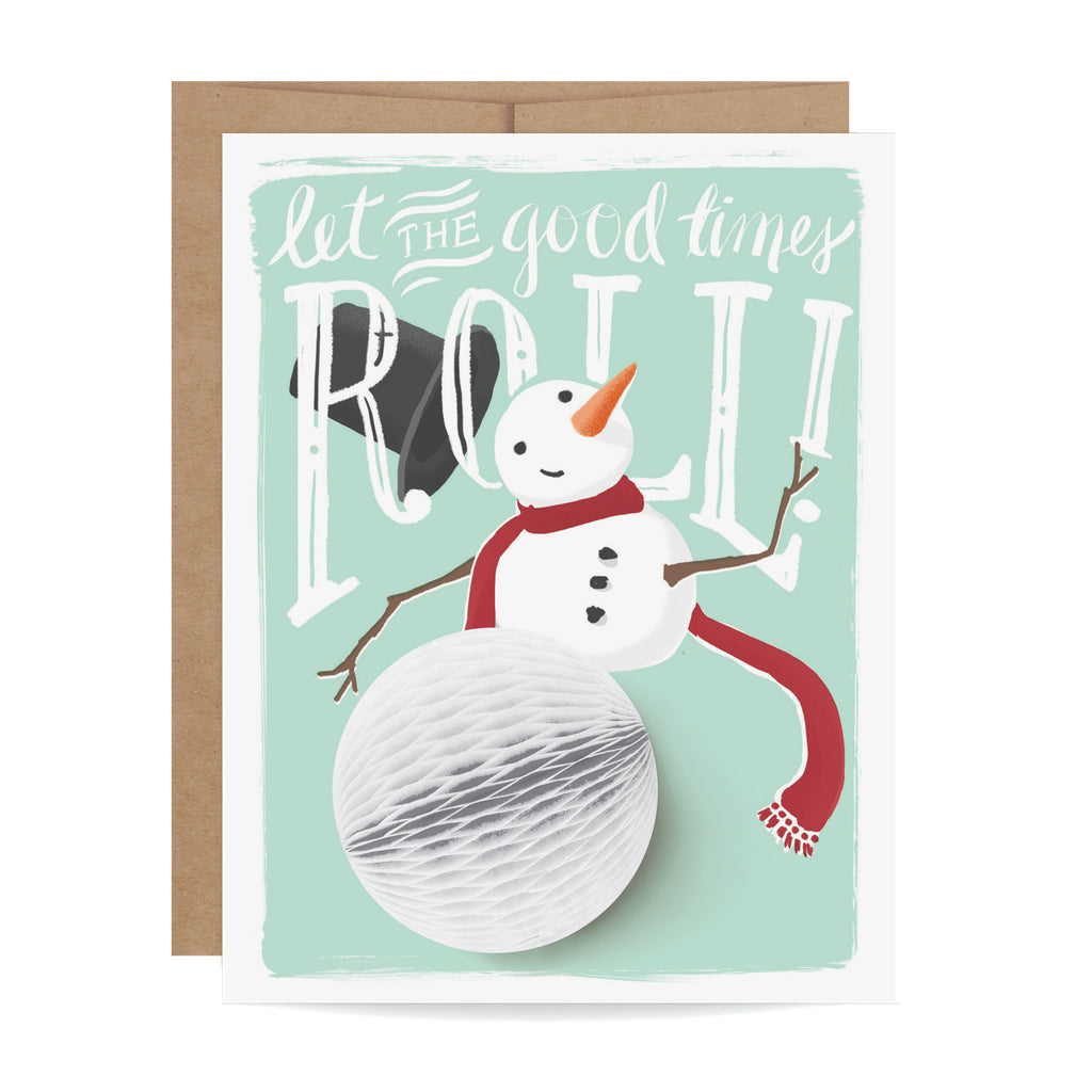 Snowman Pop-up - Inklings Paperie