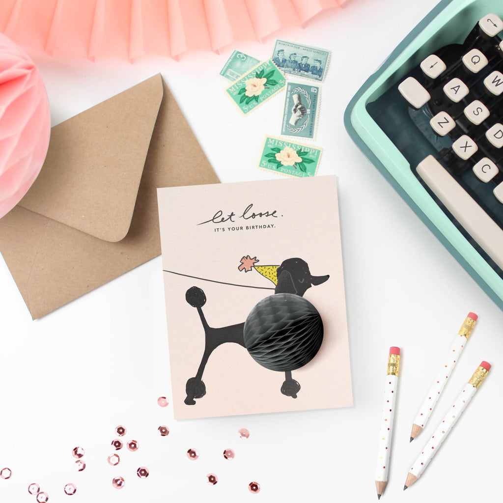 Poodle Pop-up - Inklings Paperie