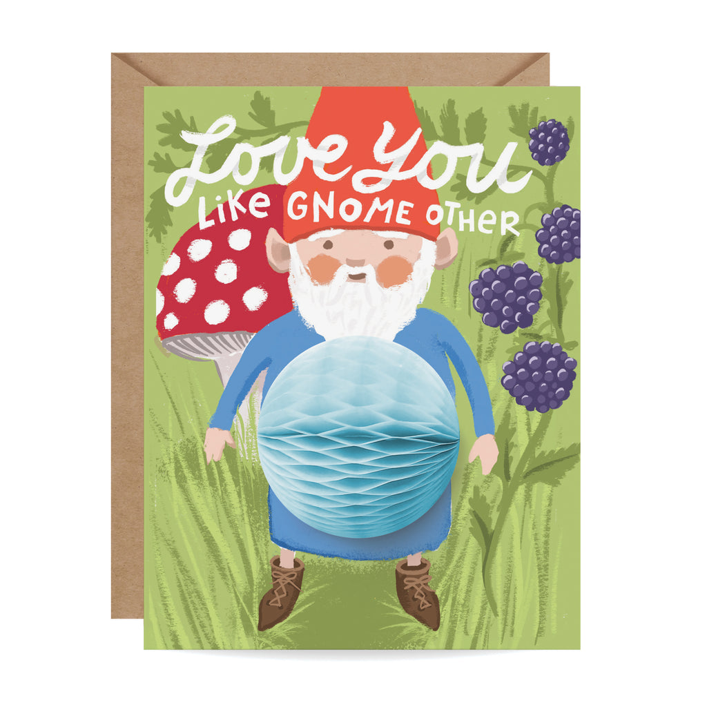 Gnome, Pop-up Card, Love Card, Anniversary Card, Valentine's day, Love, Friendship