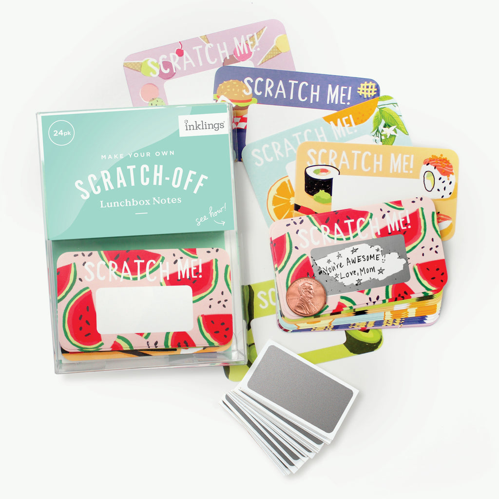 Scratch-off Lunchbox Notes - Ed. 5 - Inklings Paperie