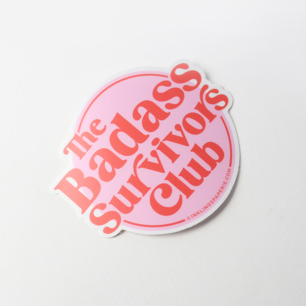 Vinyl Sticker - Badass Survivors Club