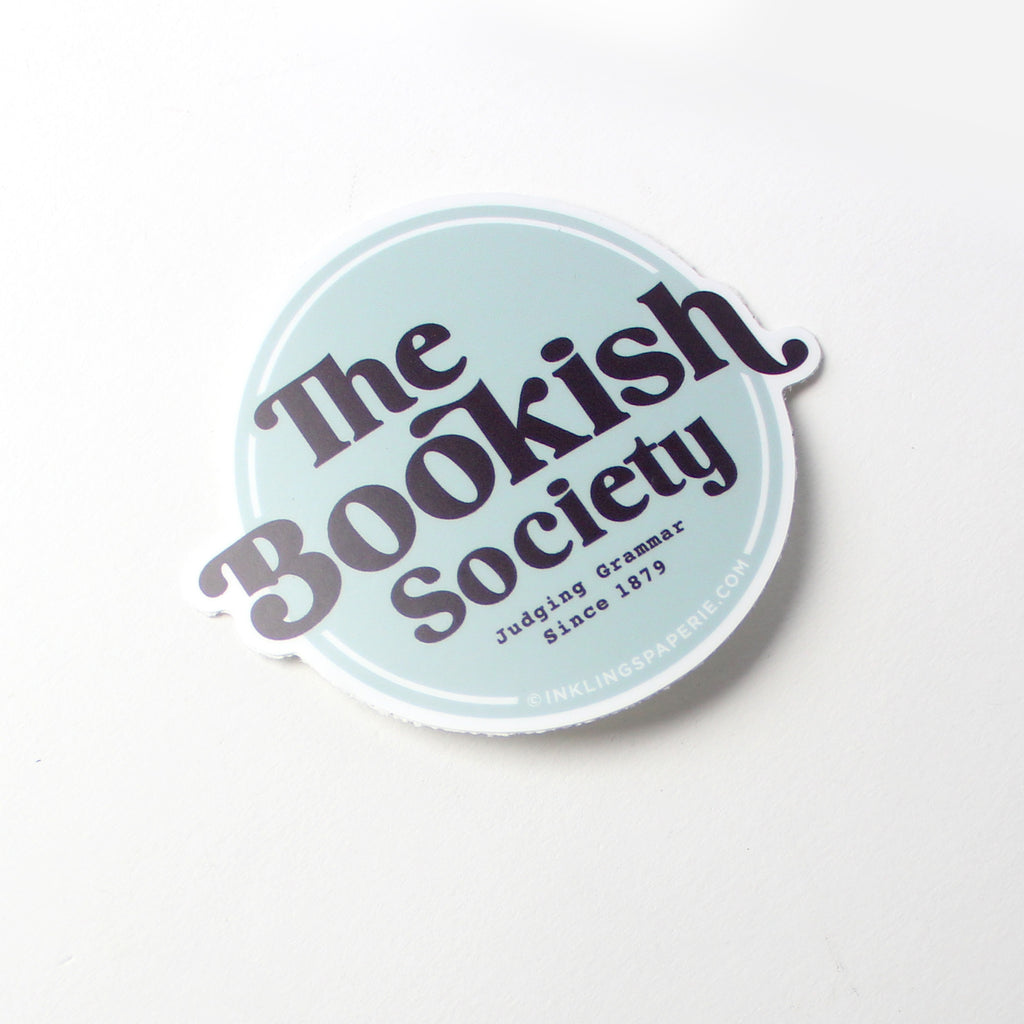 Vinyl Sticker - Bookish Society