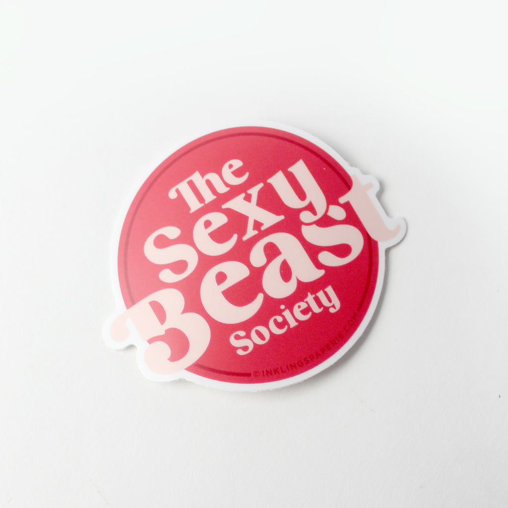 Sexy Beast Sticker Card