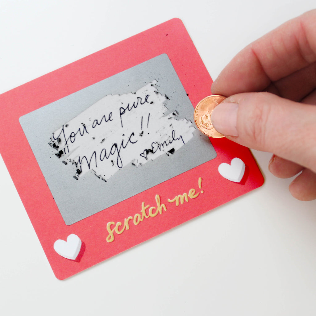 Scratch A Sketch Valentines - Inklings Paperie