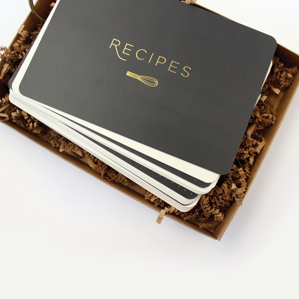 Classic Black Recipe Ring - Inklings Paperie
