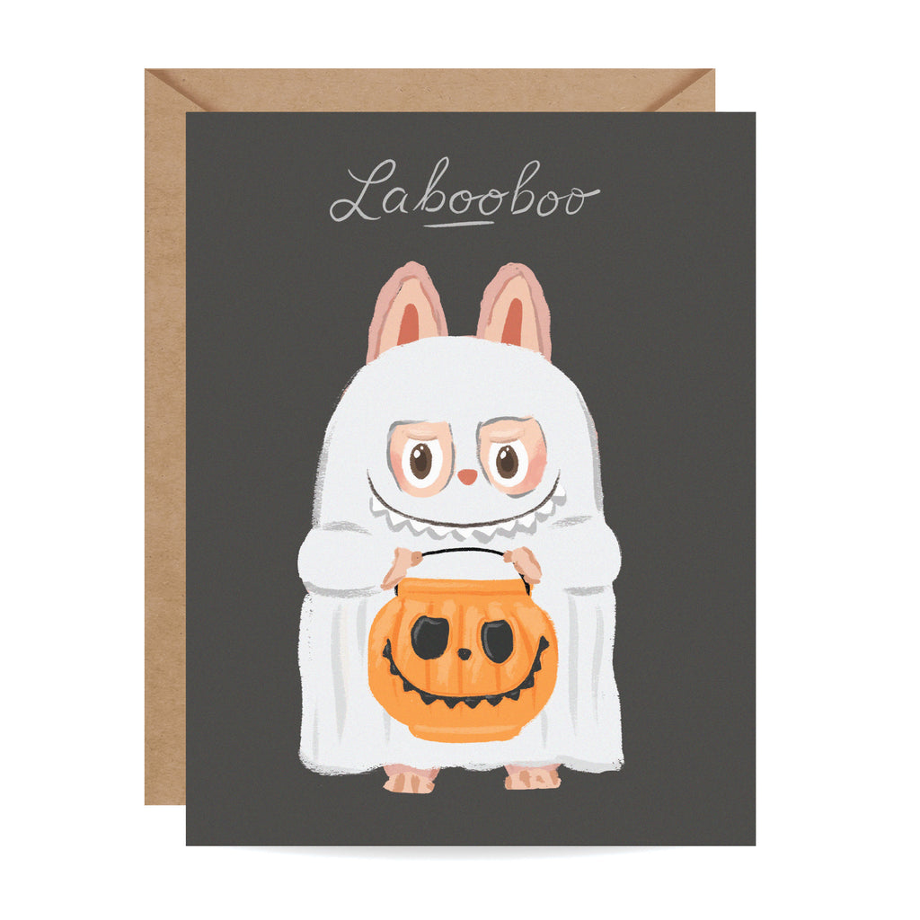 La-Boo-Boo Halloween Card