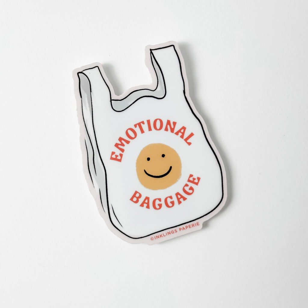 Vinyl Sticker - Emotional Baggage