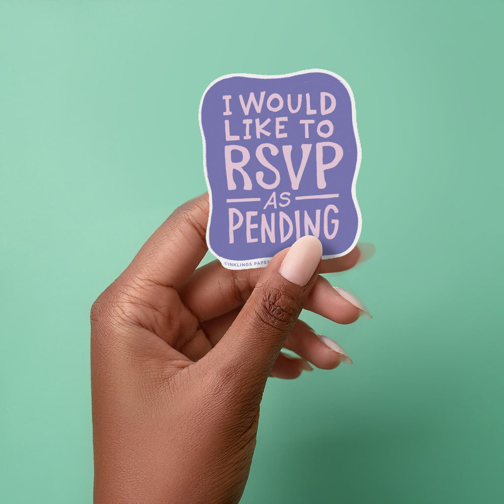 Vinyl Sticker - RSVP as Pending