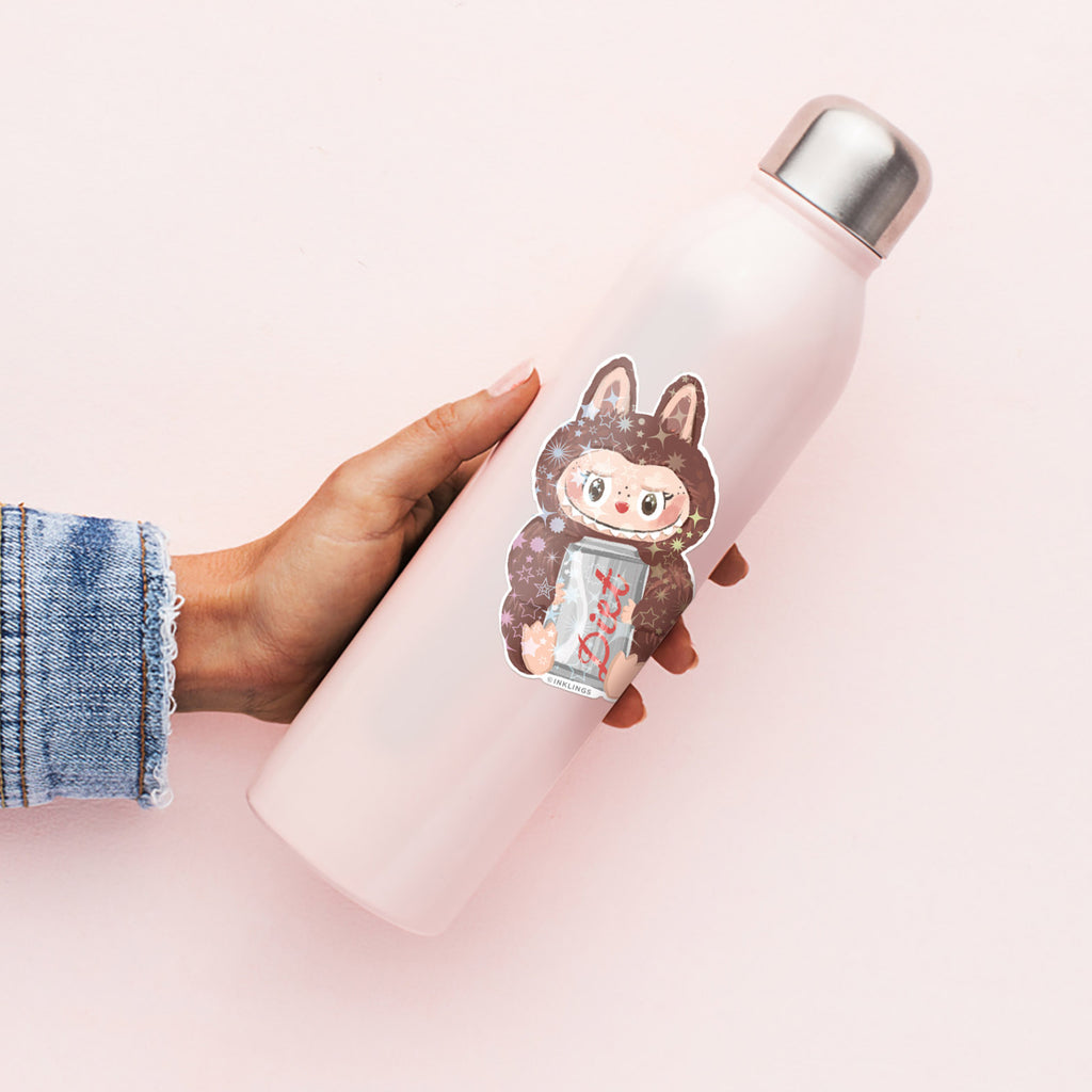 Holographic Vinyl Sticker - Creepy Monster