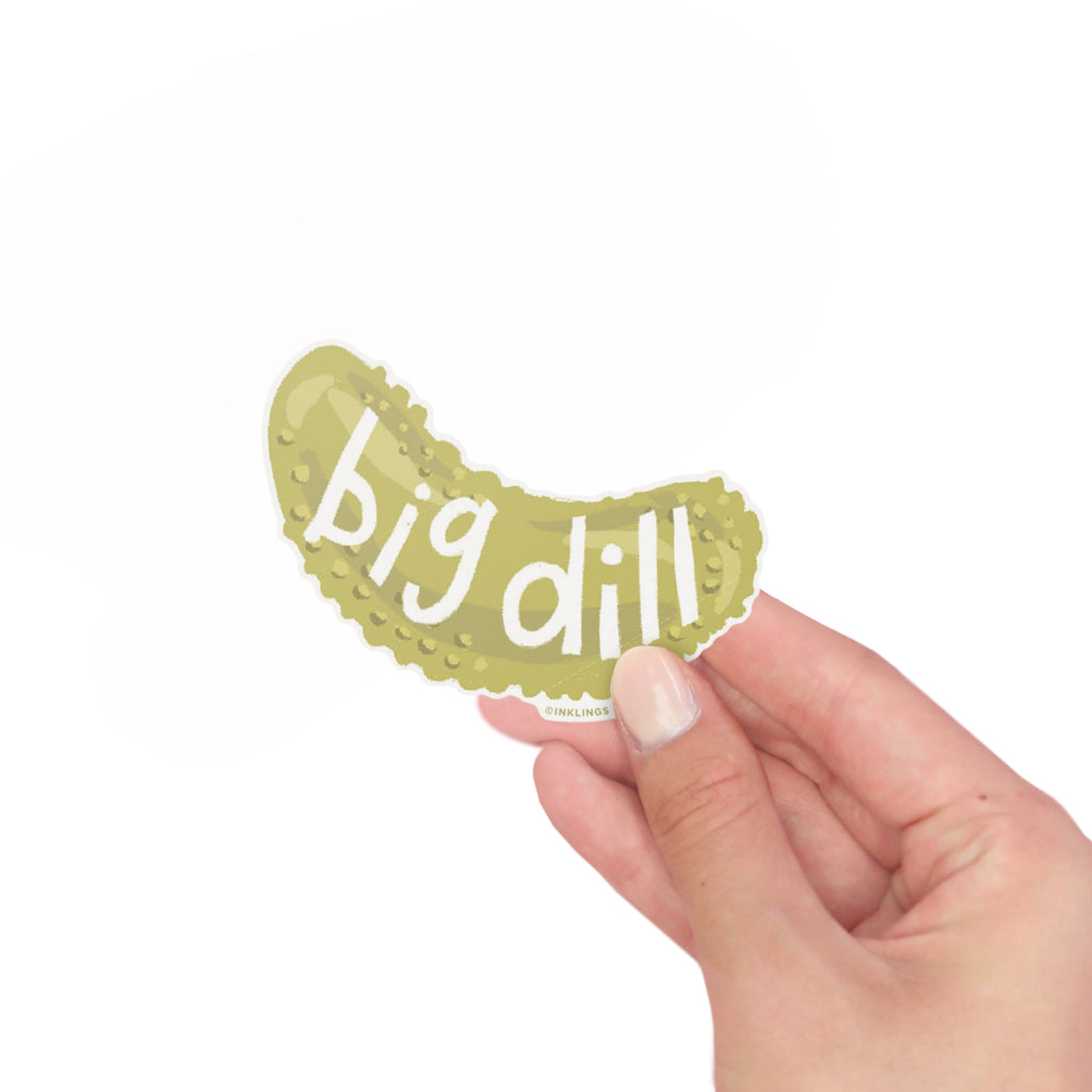 Vinyl Sticker - Big Dill