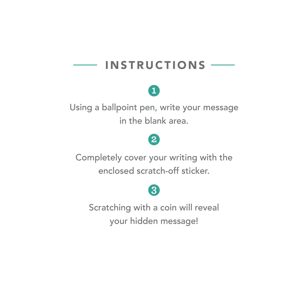 Scratch-off Golden Tickets - Box of 12