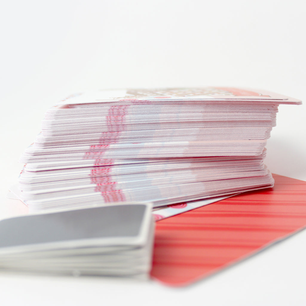 100 Customer Scratch Cards - Gingerbread House