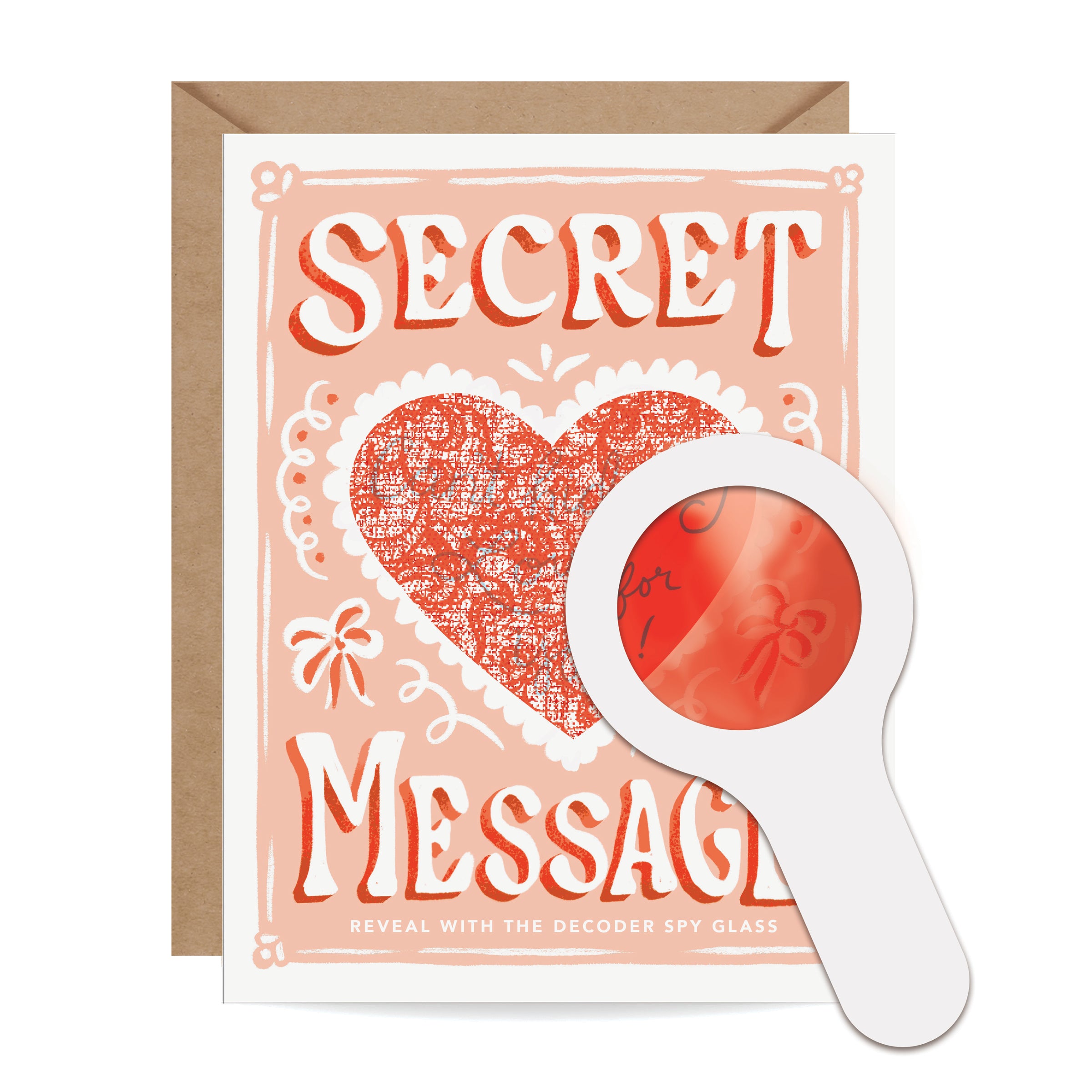 Decoder Card - Can't Hide My Love – Inklings Paperie