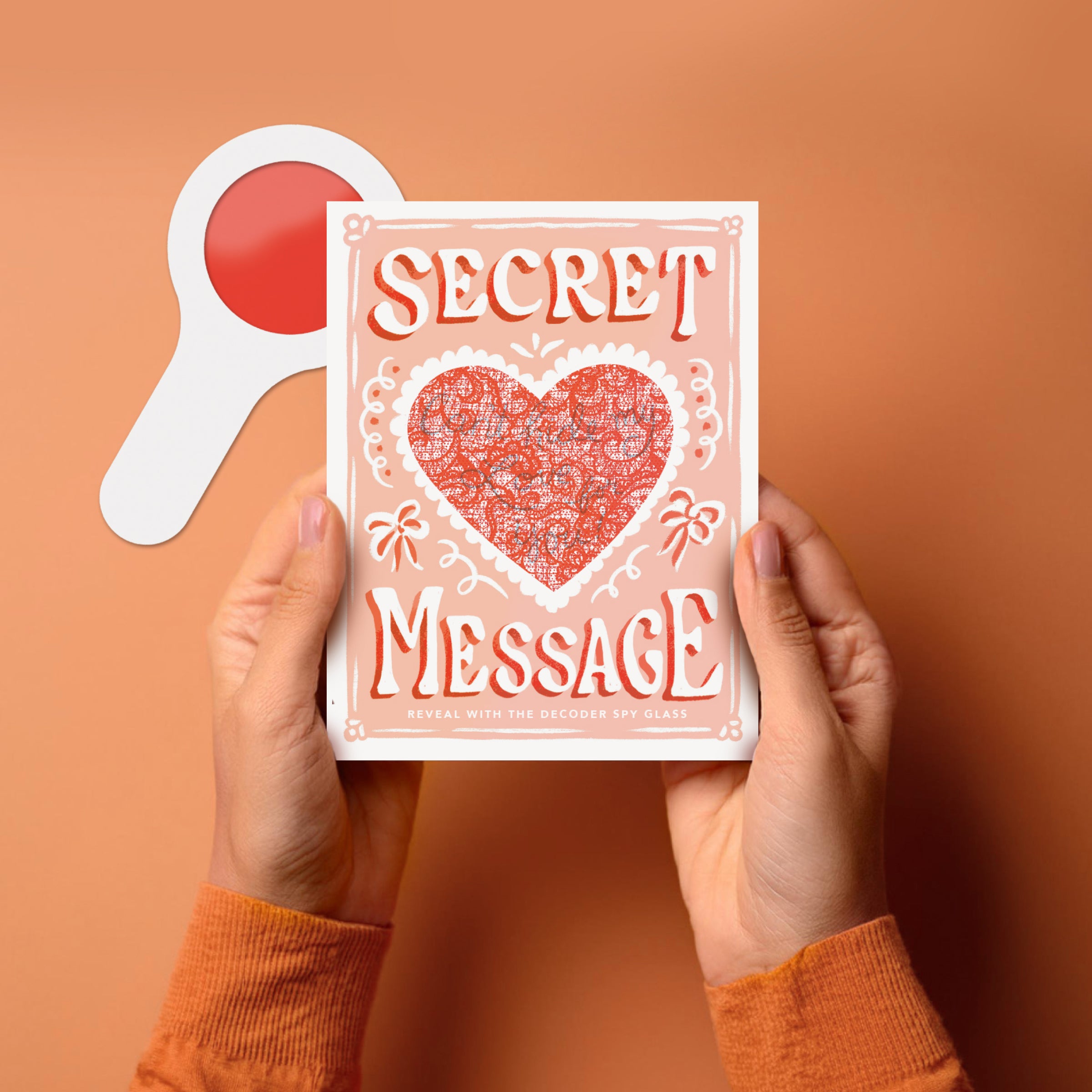 Decoder Card - Can't Hide My Love – Inklings Paperie