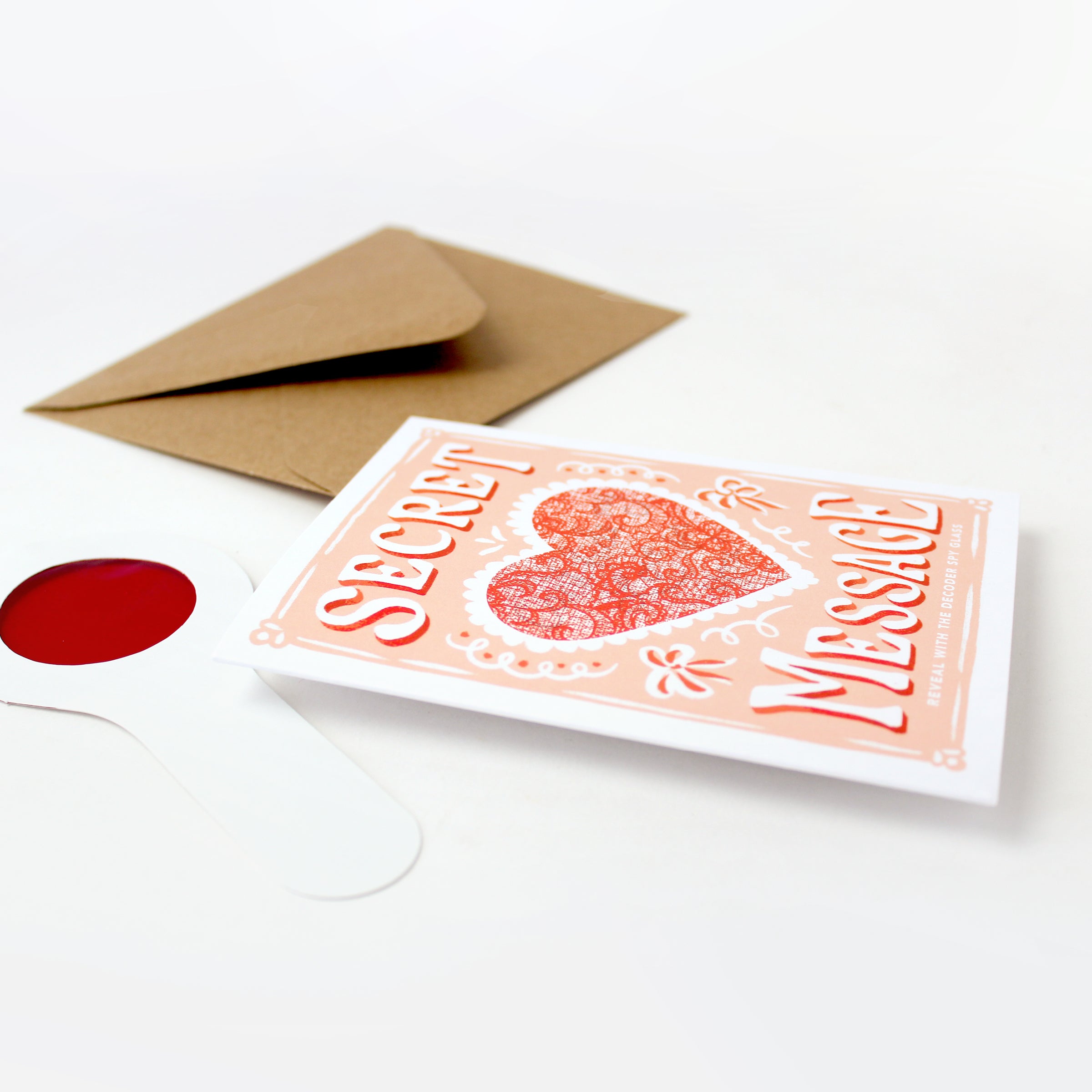 Decoder Card - Can't Hide My Love – Inklings Paperie