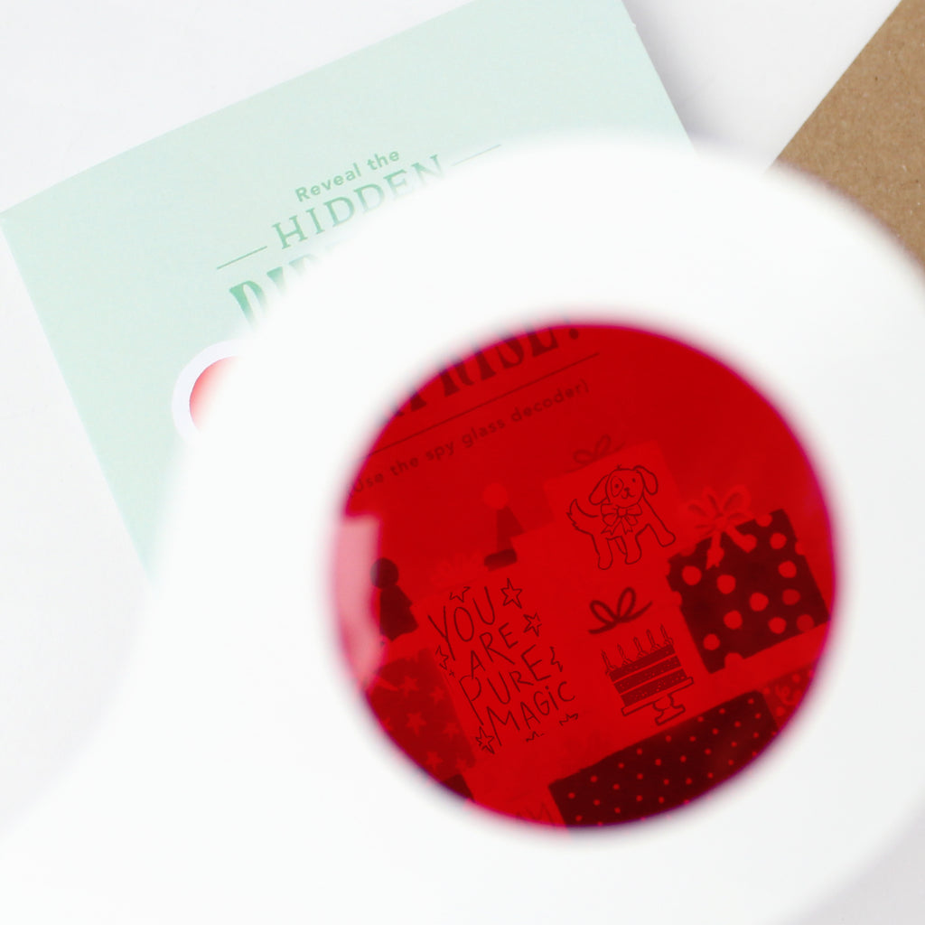 Decoder Card - Birthday Gift Stack