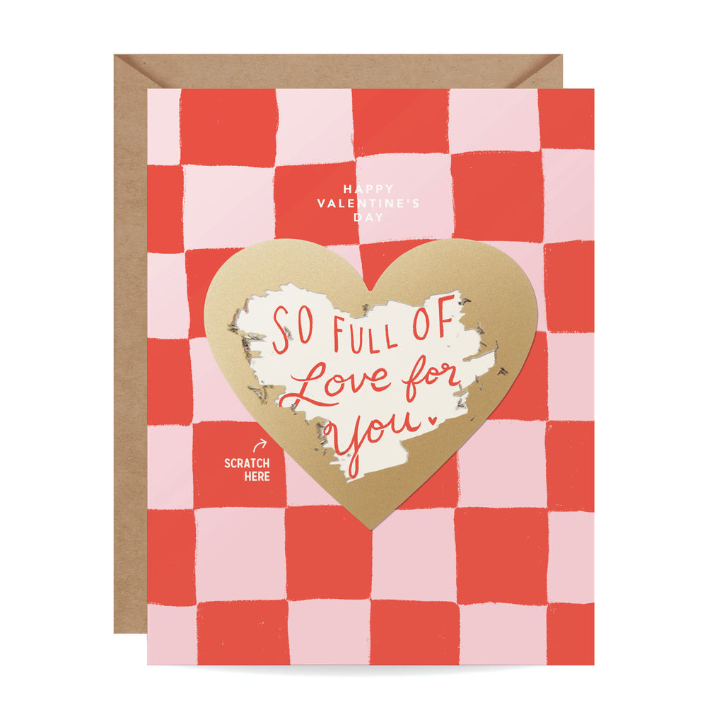 Scratch-off Card - Full of Love For You