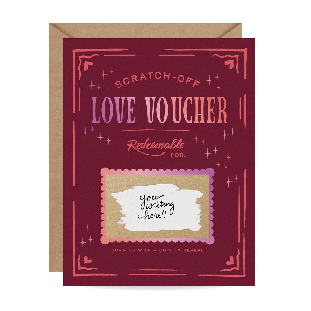 Scratch-off Card - Love Voucher