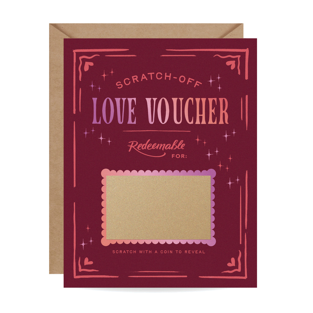 Scratch-off Card - Love Voucher