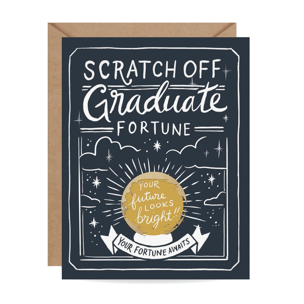 Graduate Fortune Scratch-off Card