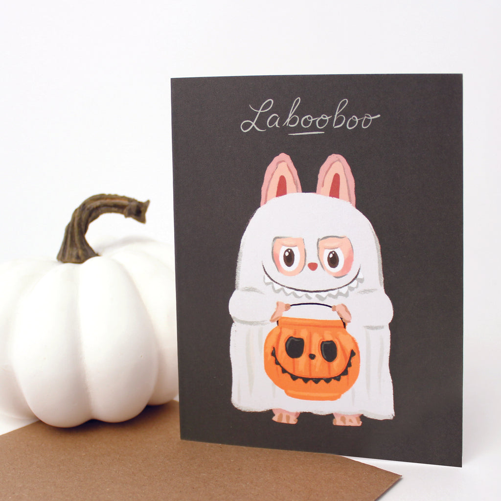 La-Boo-Boo Halloween Card