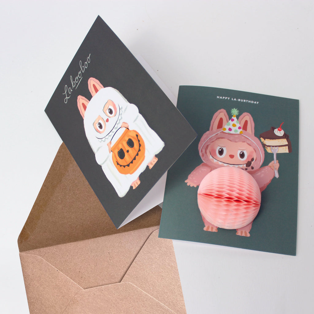 La-Boo-Boo Halloween Card