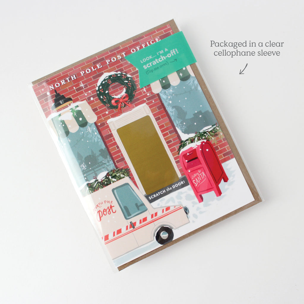 Scratch-off Card - North Pole Post Office