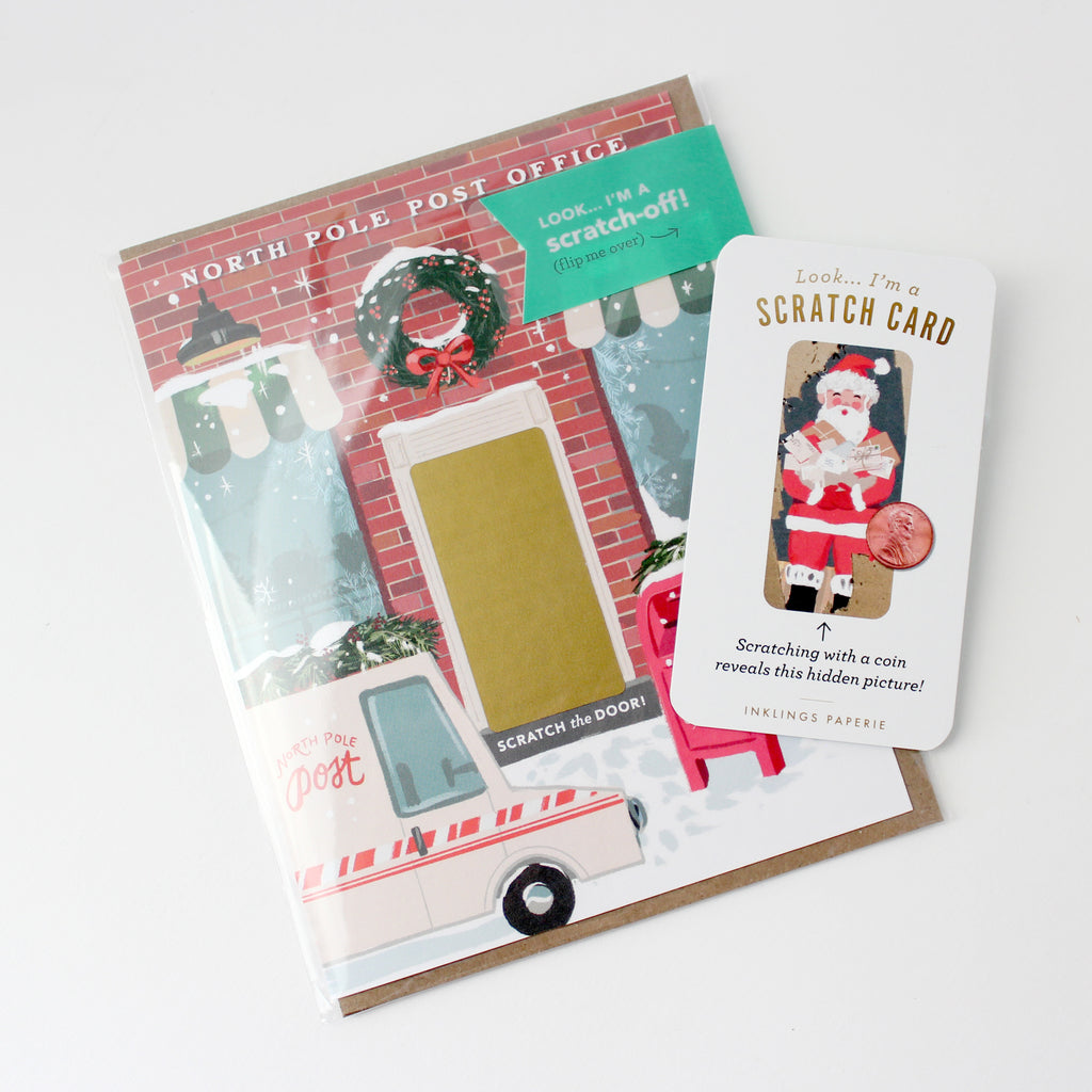 Scratch-off Card - North Pole Post Office