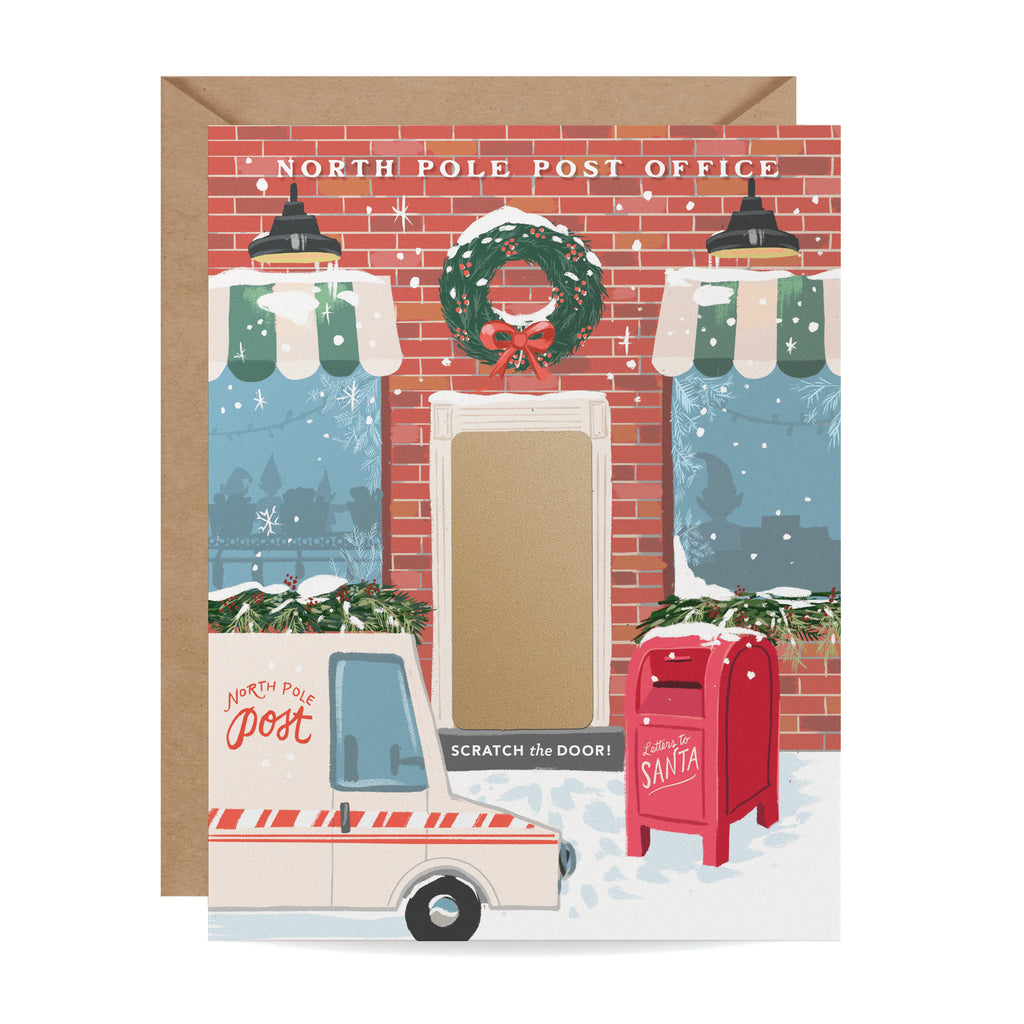 Scratch-off Card - North Pole Post Office