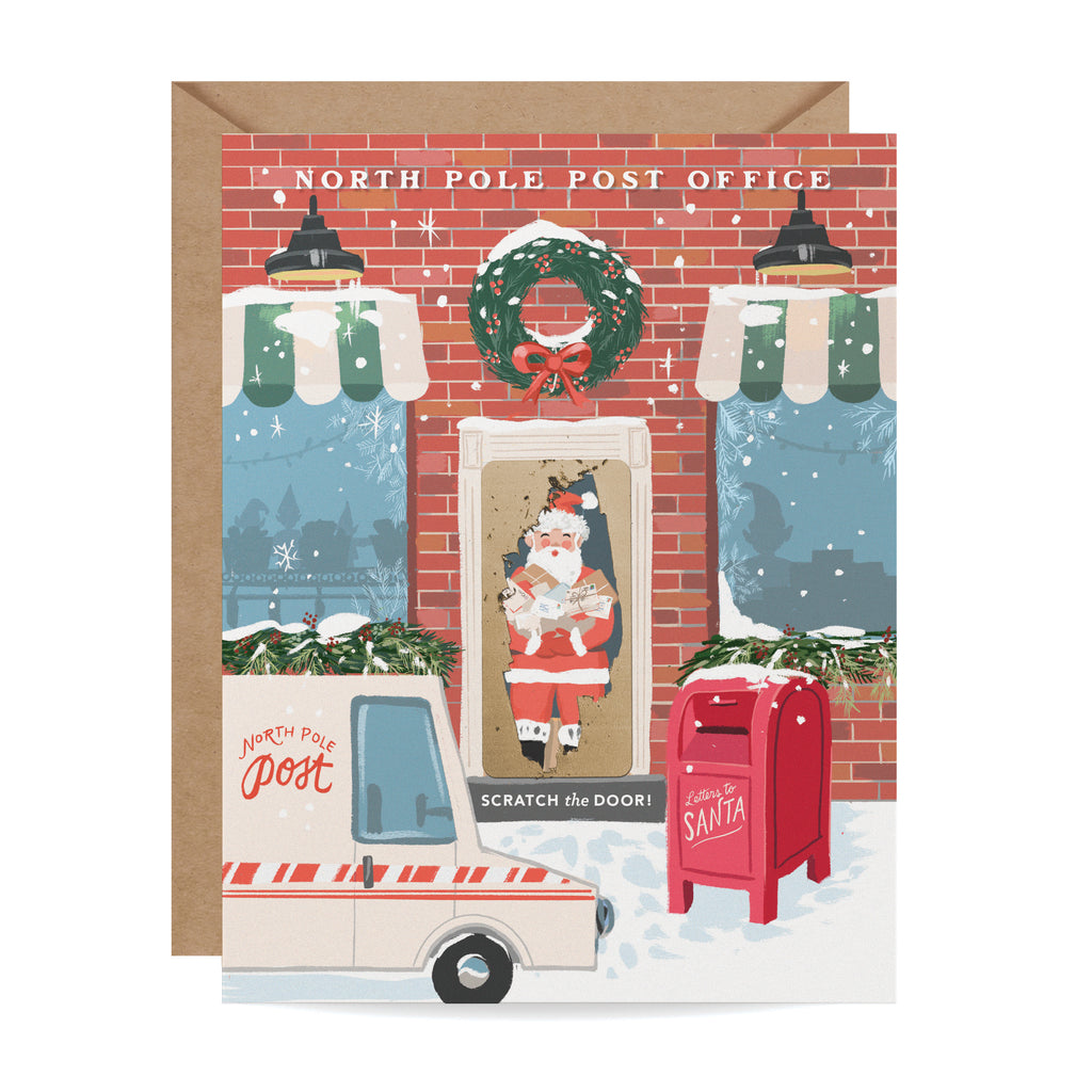 Scratch-off Card - North Pole Post Office