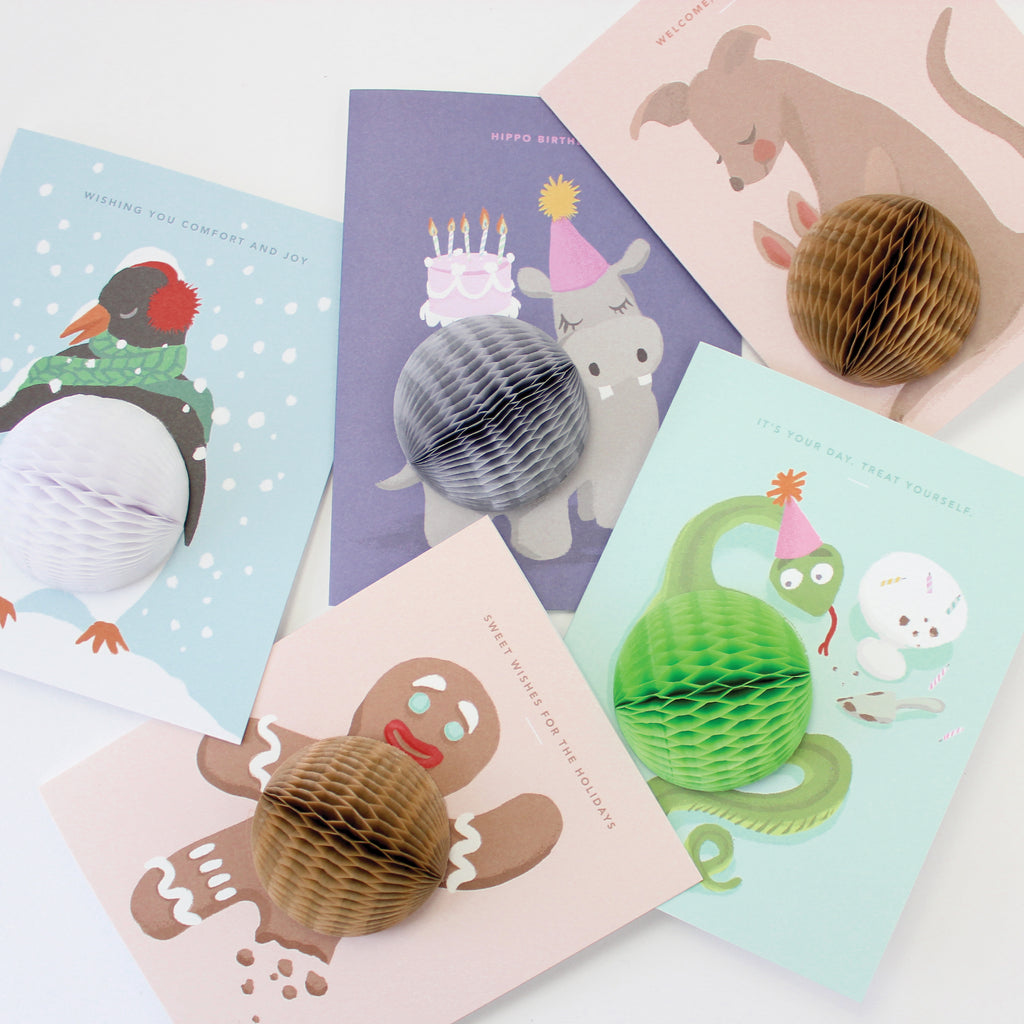 Pop-up Card - Hippo Birthday