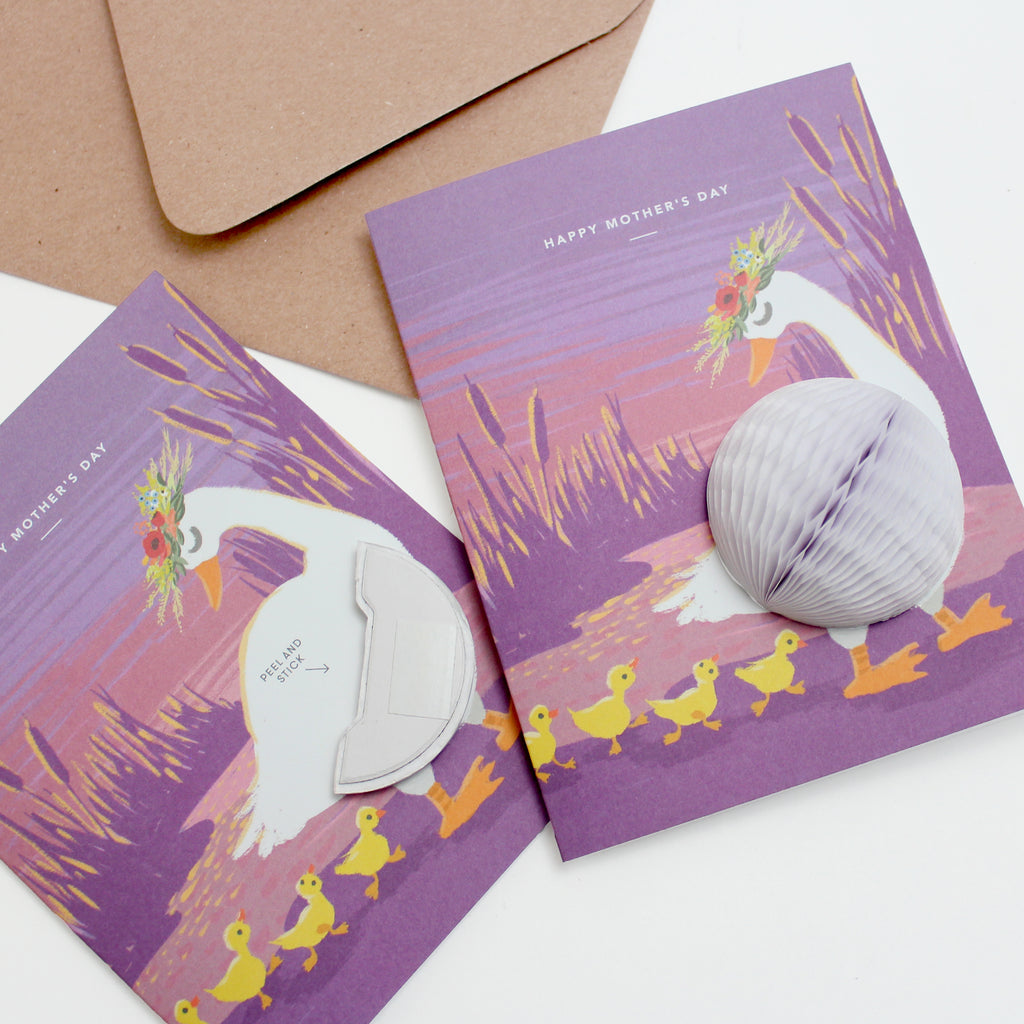 Mama Duck Pop-up Mother's Day Card