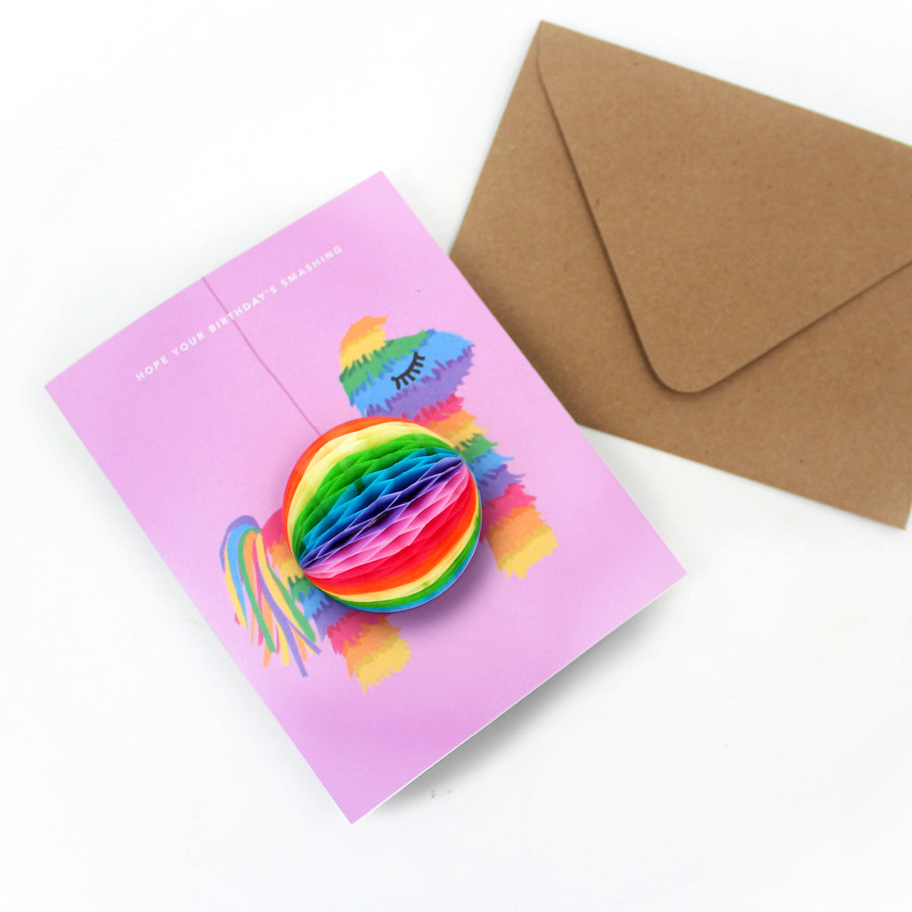 Pop-up Card - Piñata