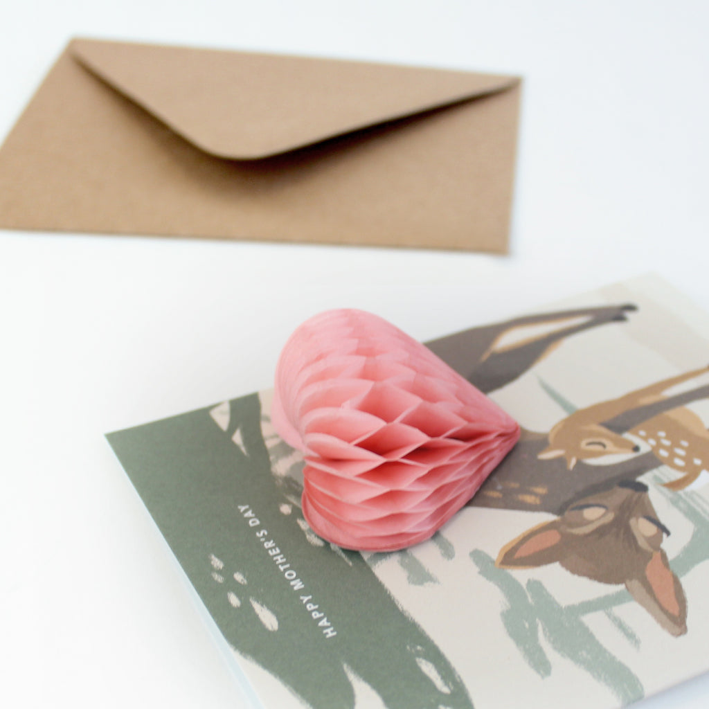 Deer Mama Pop-up Mother's Day Card