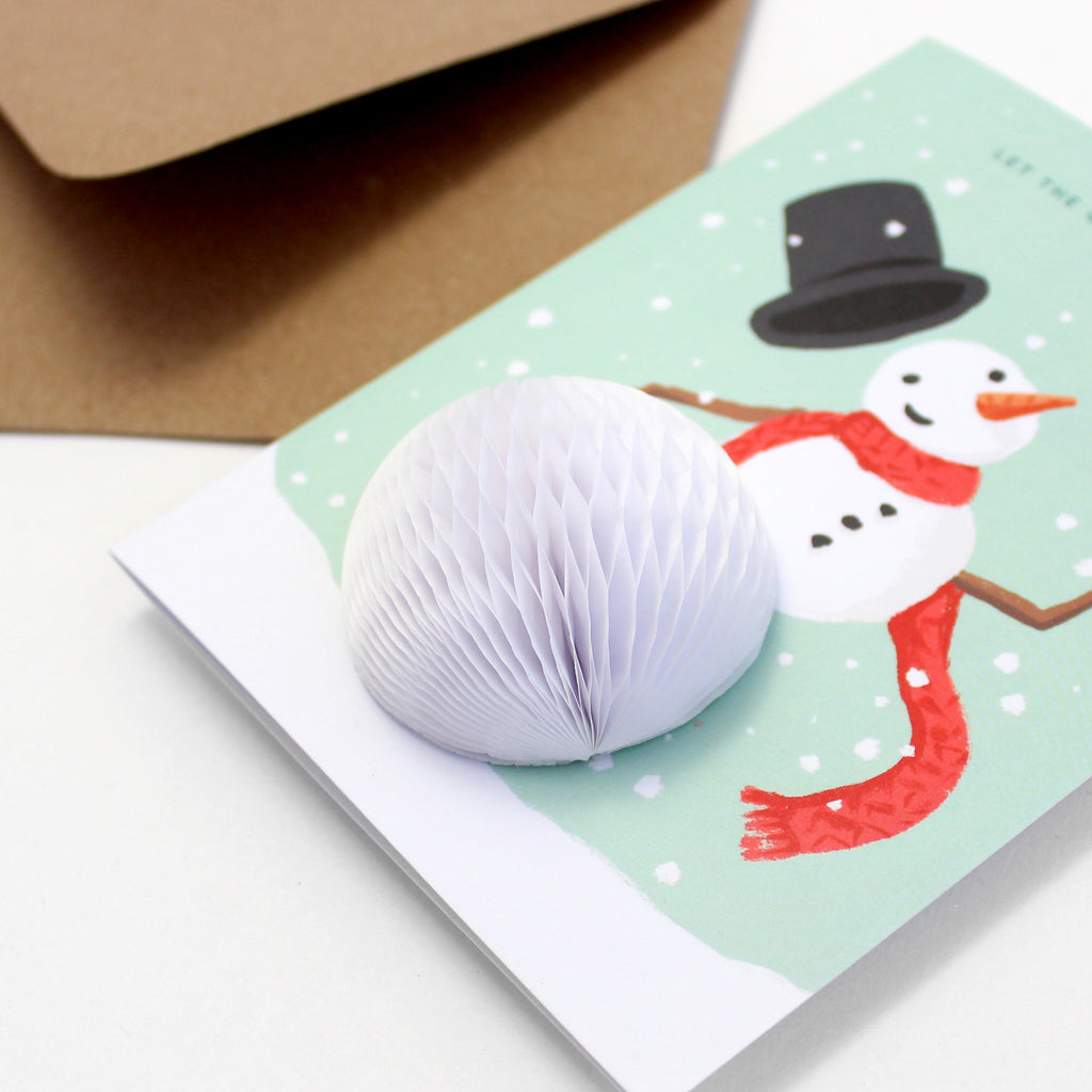 Pop-up Card - Snowman