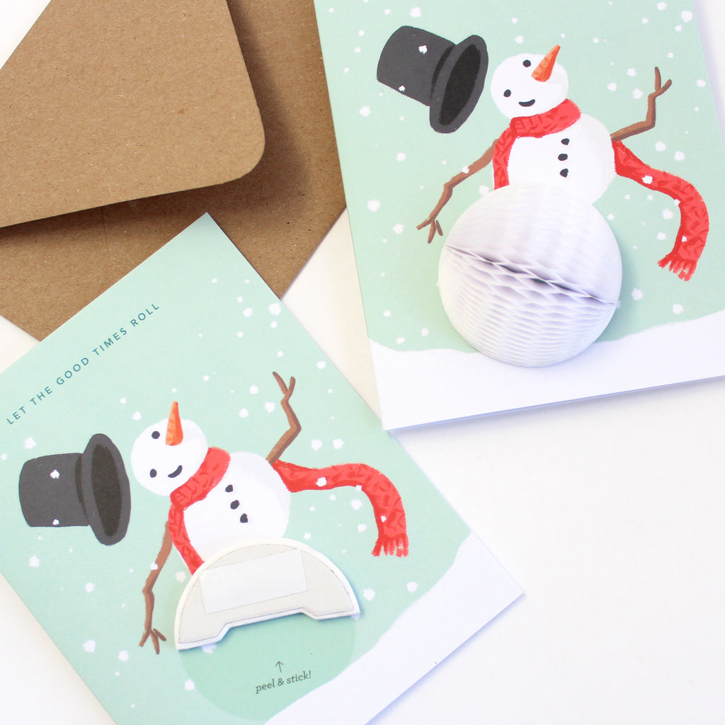 Pop-up Card - Snowman