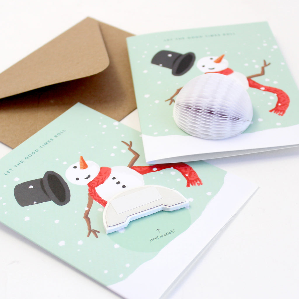 Pop-up Card - Snowman