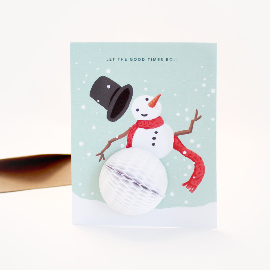 Pop-up Card - Snowman