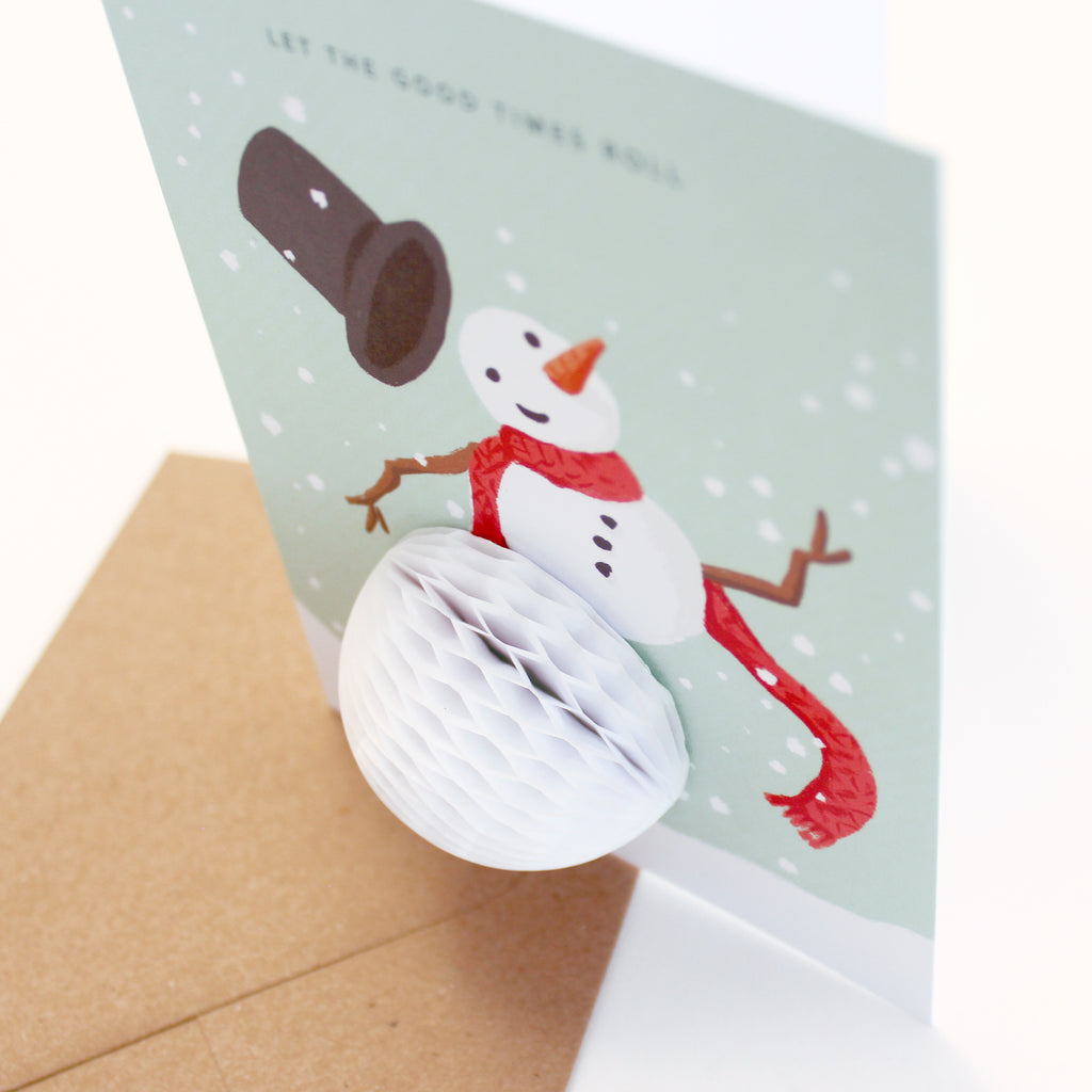 Pop-up Card - Snowman