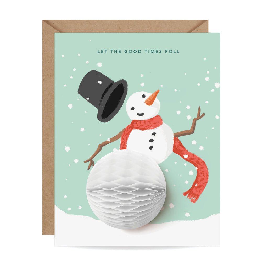 Pop-up Card - Snowman