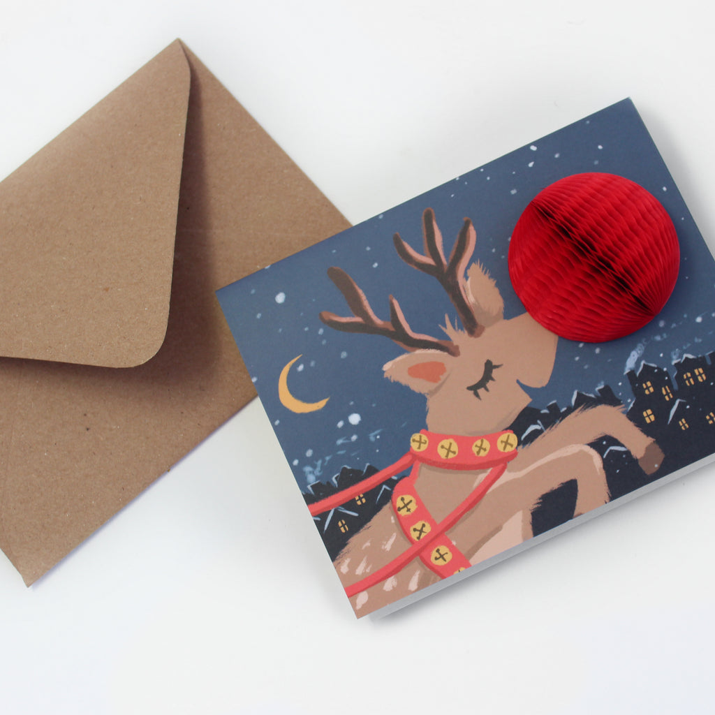 Pop-up Card - Reindeer