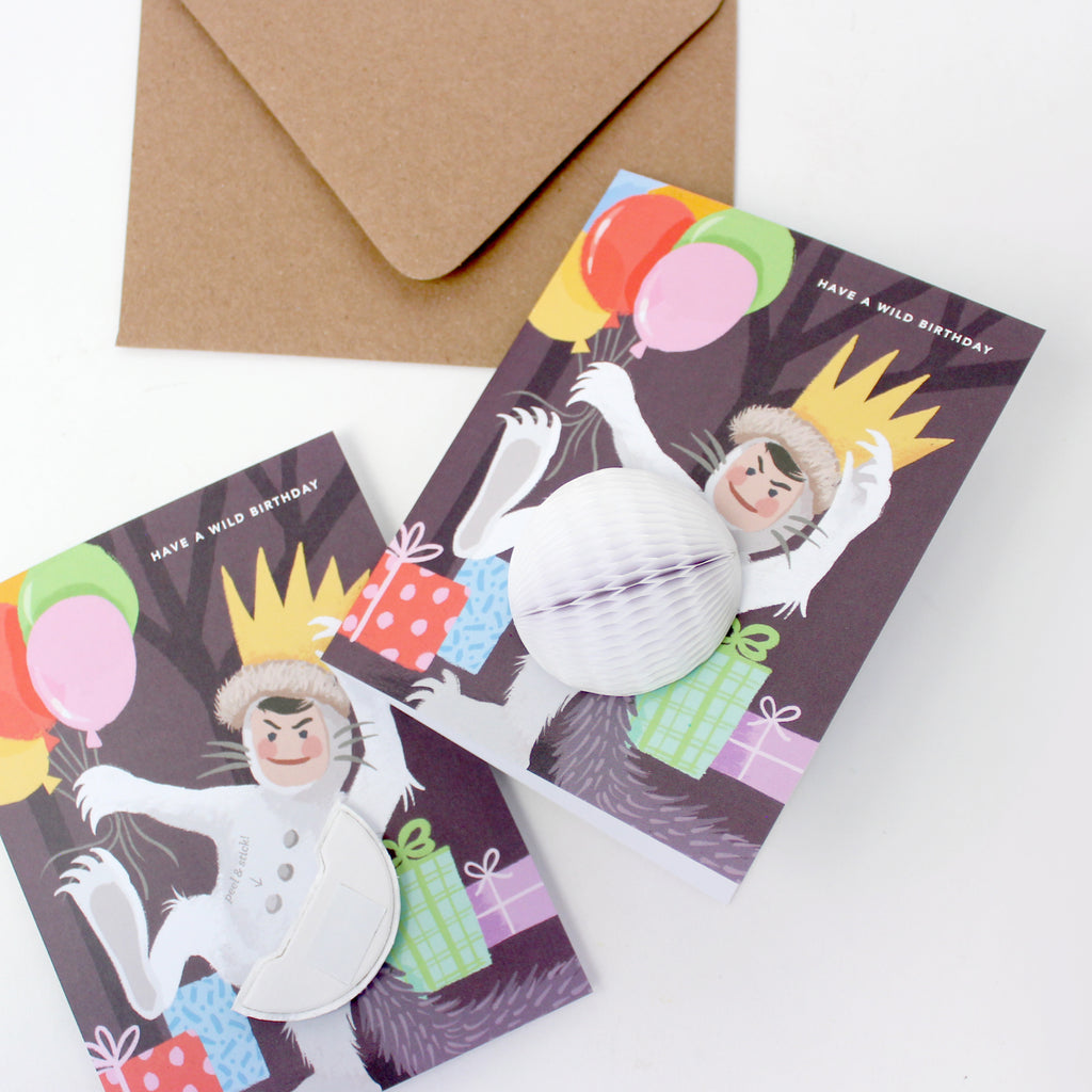 Pop-up Card - Wild Birthday Card