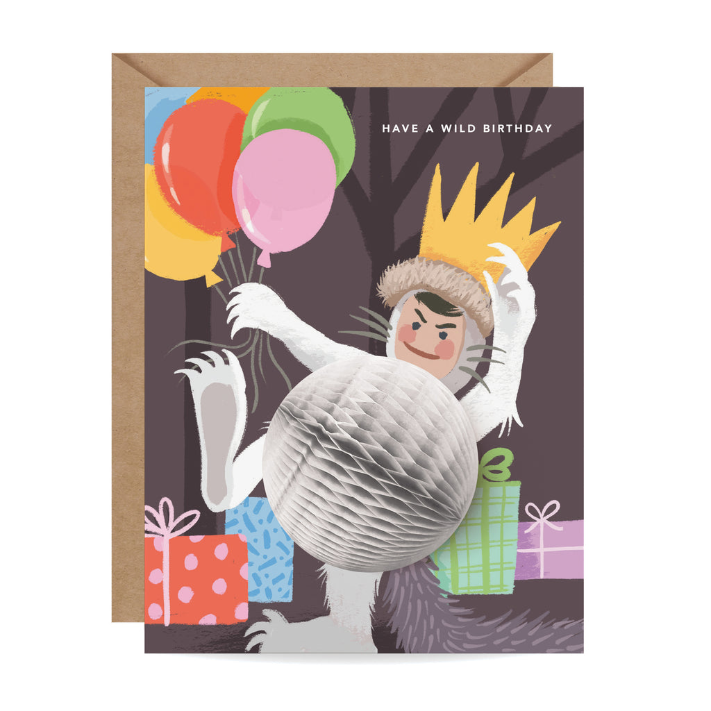 Pop-up Card - Wild Birthday Card