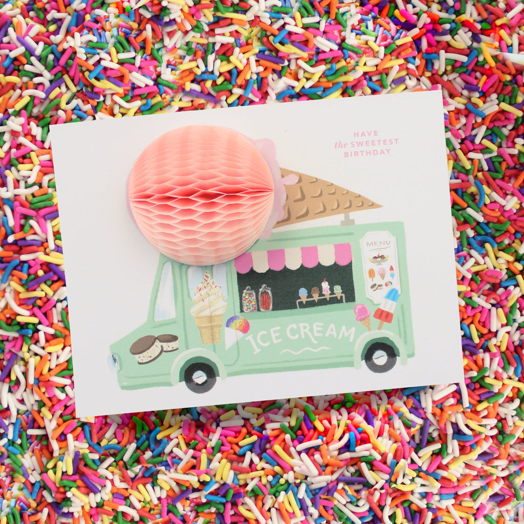 Pop-up Card - Ice Cream Truck