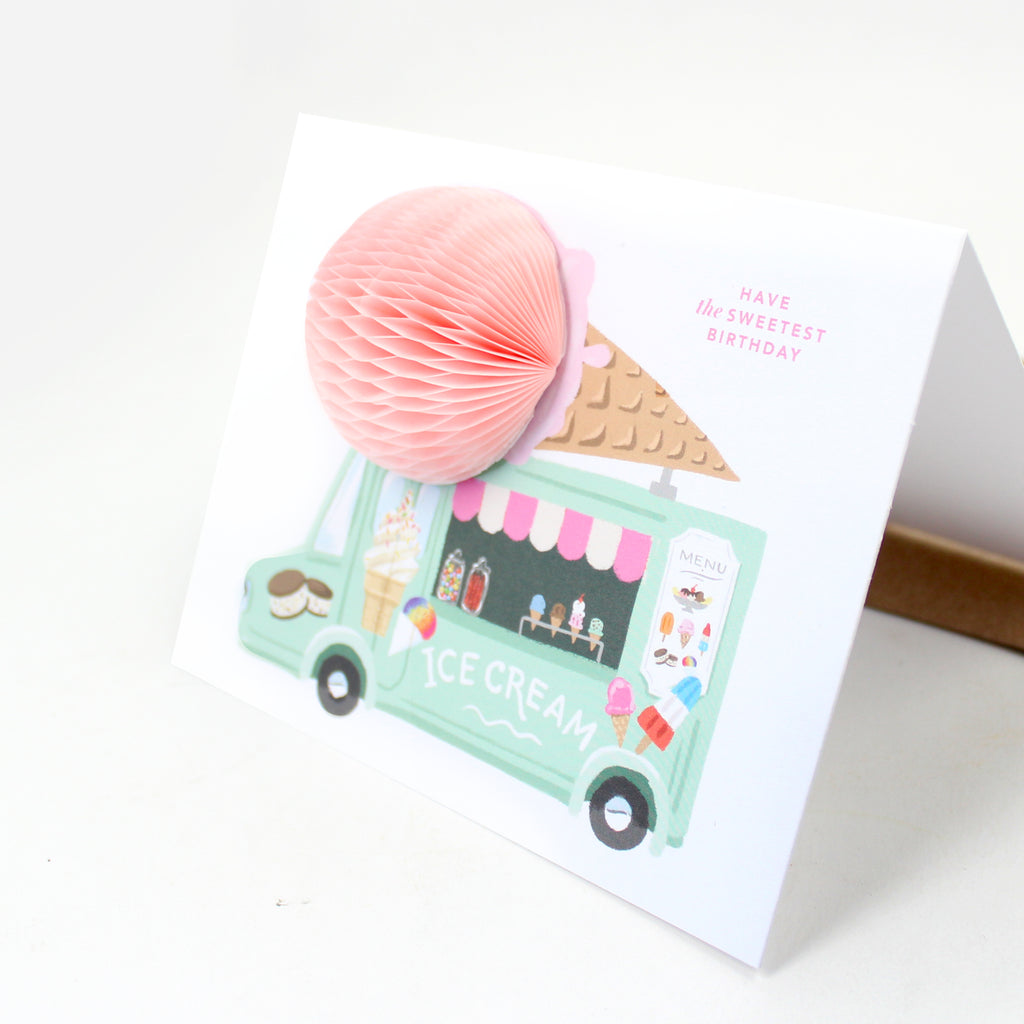 Pop-up Card - Ice Cream Truck